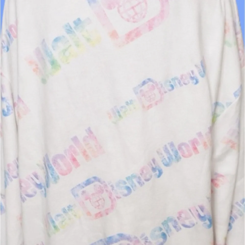 Disney Pastel Logo Women's Sweater 3X - Picture 3 of 7